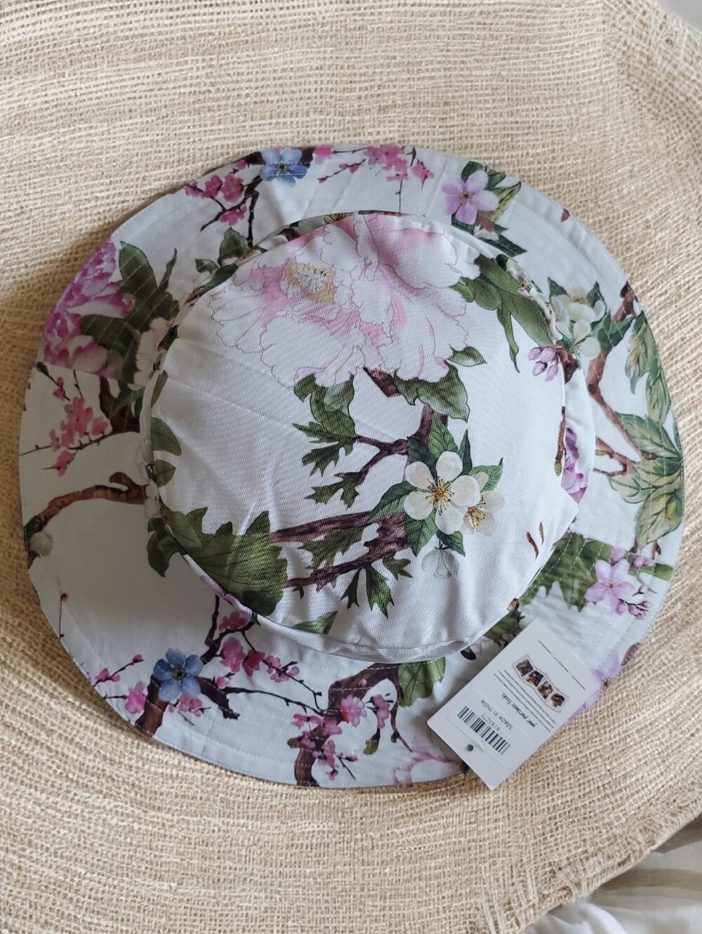 Tamsy Wide Brim Bucket Hat